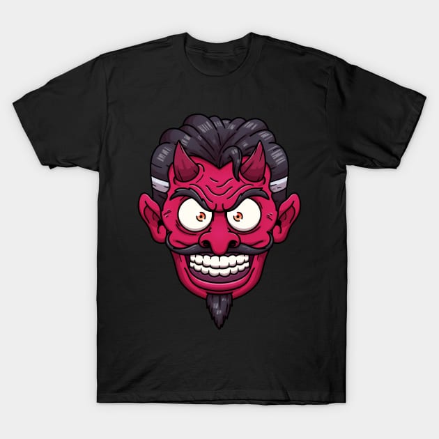 Shirt with devil face discount